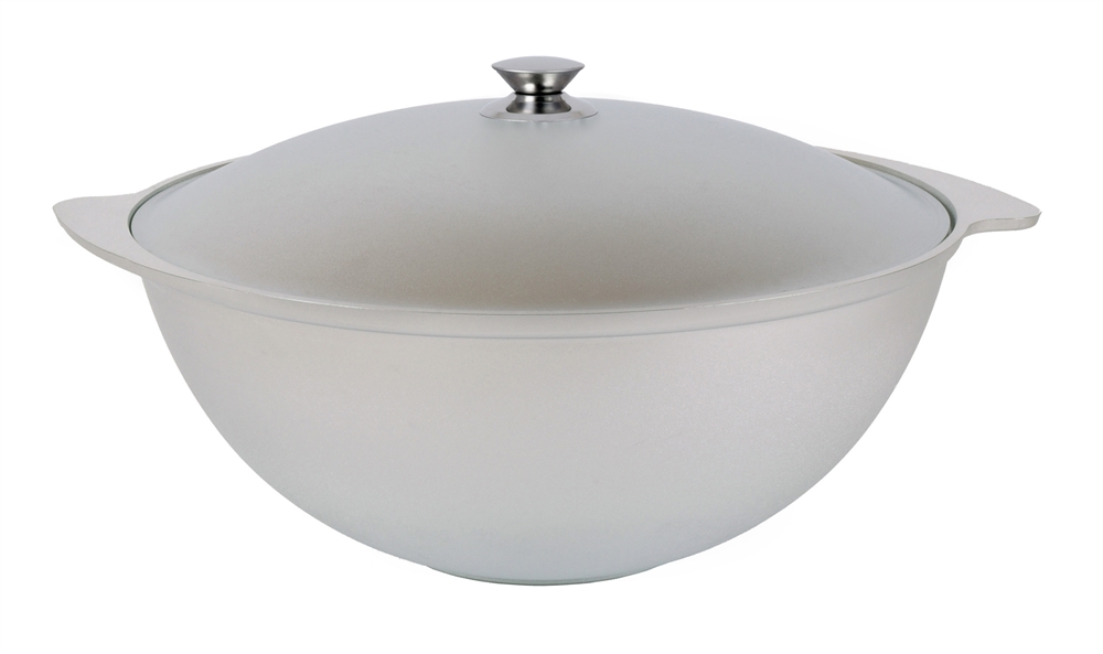 Казан алюм литой 4,5л д/плова алюм/кр ТМ KUKMARA. к45