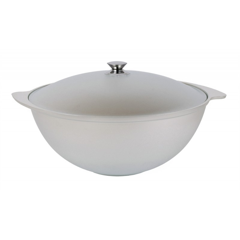 Казан алюм литой 8л д/плова алюм/кр ТМ KUKMARA.к85