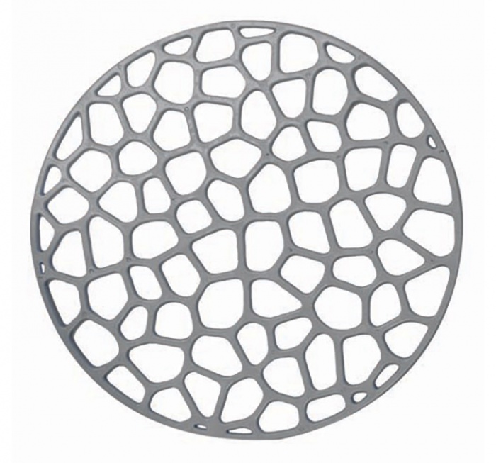 Решётка в раковину круглая D30см.