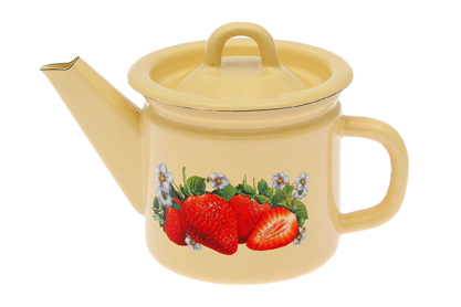 Чайник эмал 1,0л с рис