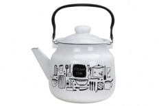 Чайник эмал 3,5л Kitchen. 01-2713/4М