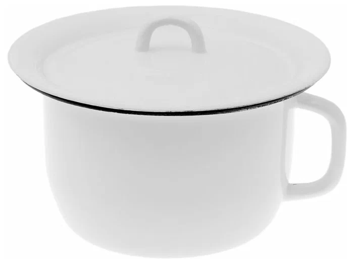 Горшок эмал 3,0л без рисунком