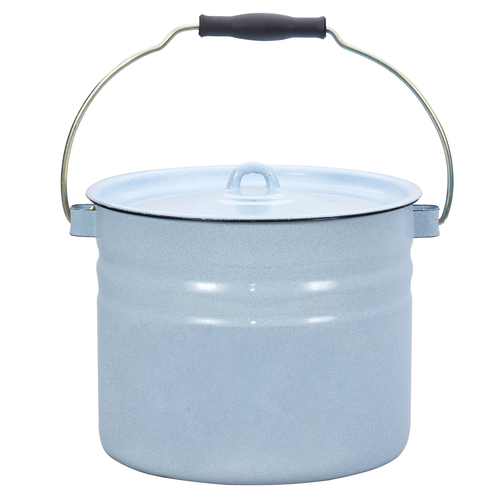 Ведро эмал 9л с крышкой