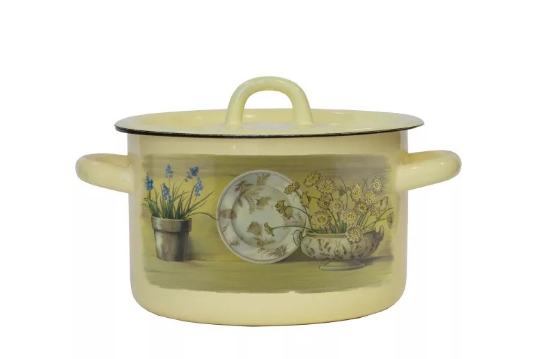 Кастрюля эмал цил Кантри 2л 21-1610.1/6