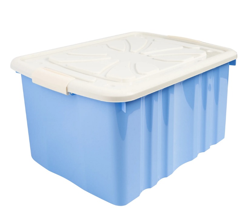 Ящик для игрушек 60x30x40 см 45 л пластик с крышкой