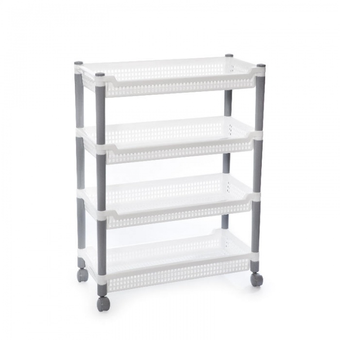 Этажерка узкая 4 секционная «Флер»