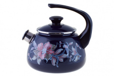 Чайник эмал 2л сфер конс/руч со свистком с рис 43615-103/6
