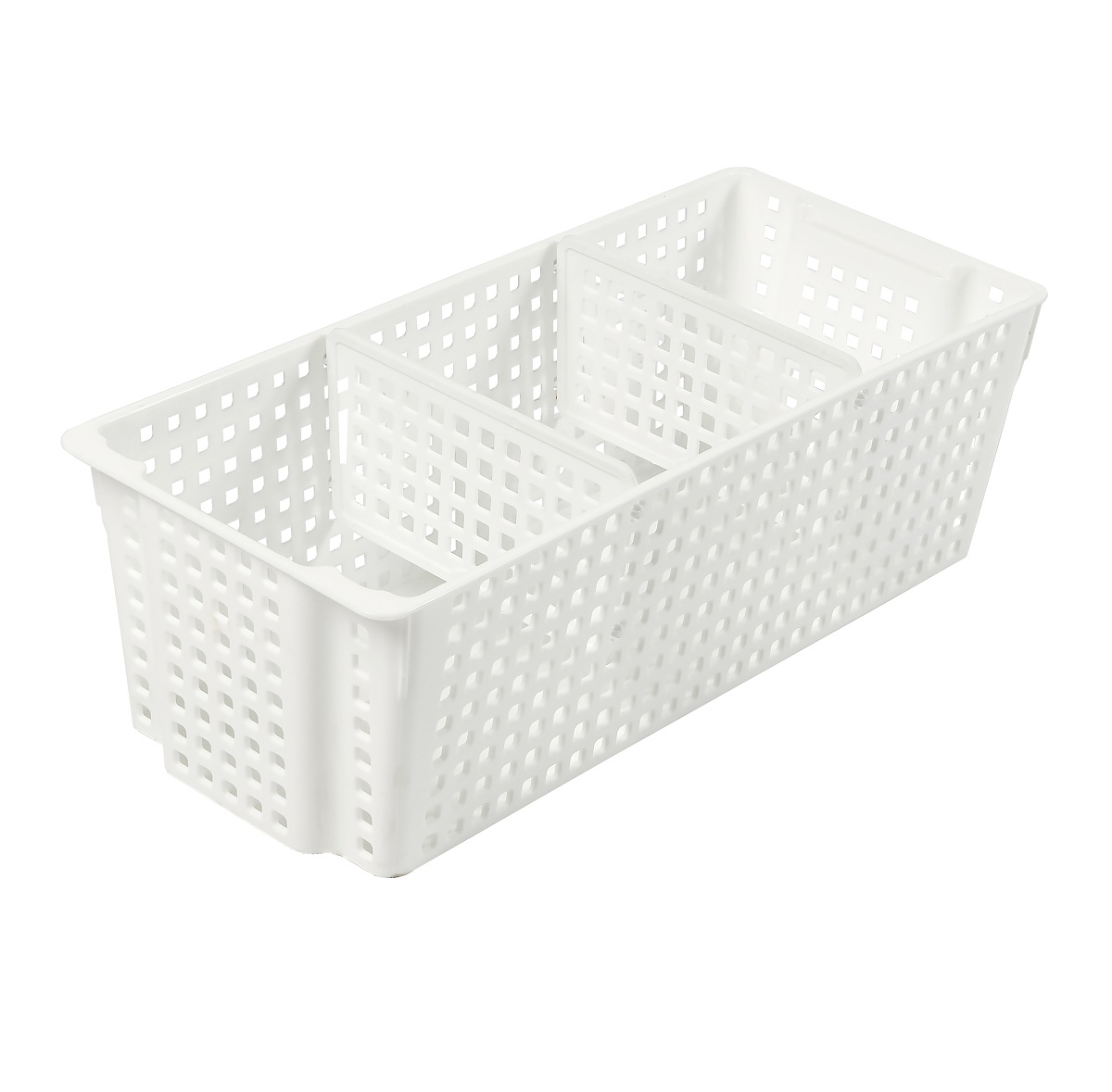 Органайзер «Лофт» 3л прямоугольный с перегородками, цвет белый