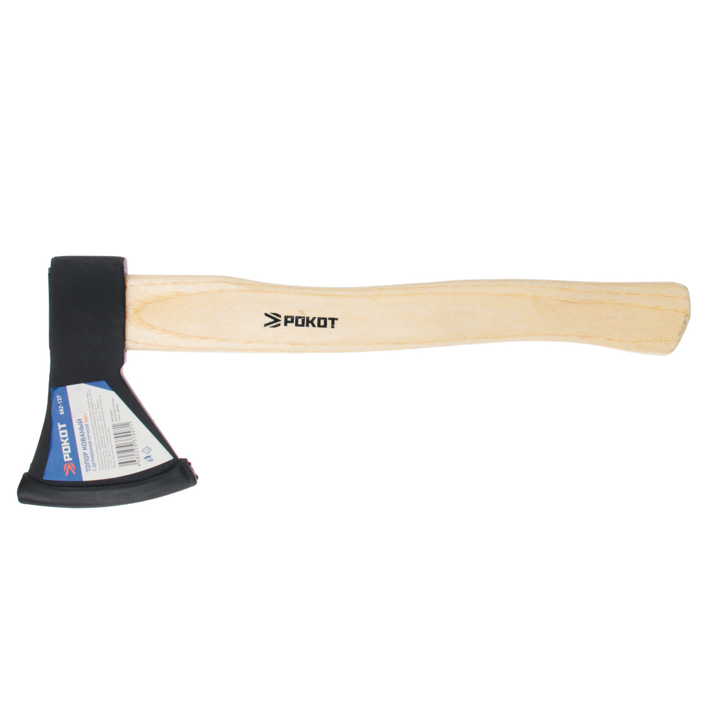 Топор кованый с деревянной ручкой 900г. "РОКОТ"