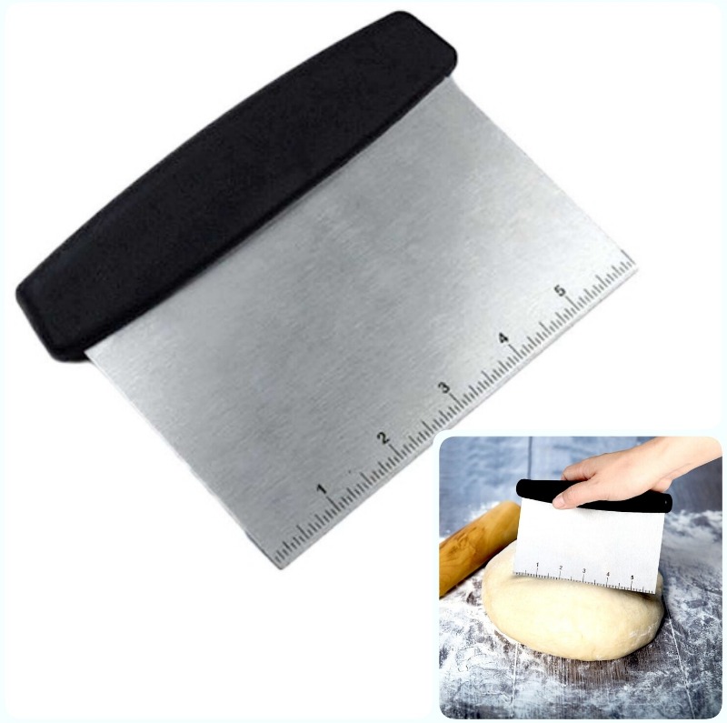 Кондитерский шпатель 15 см с прямой с ручкой