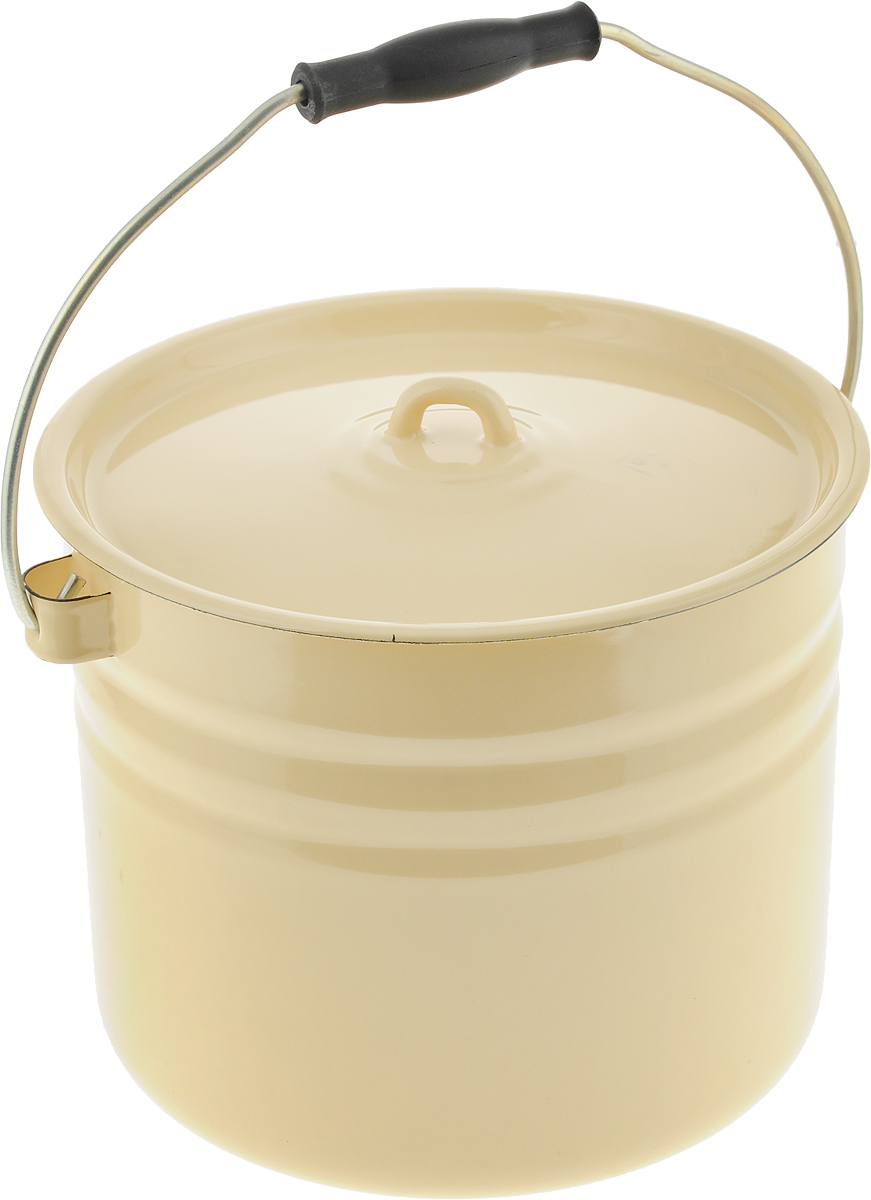 Ведро эмал 12л цил с кр  б/рис  С41224.Ц, С41224.ЦП