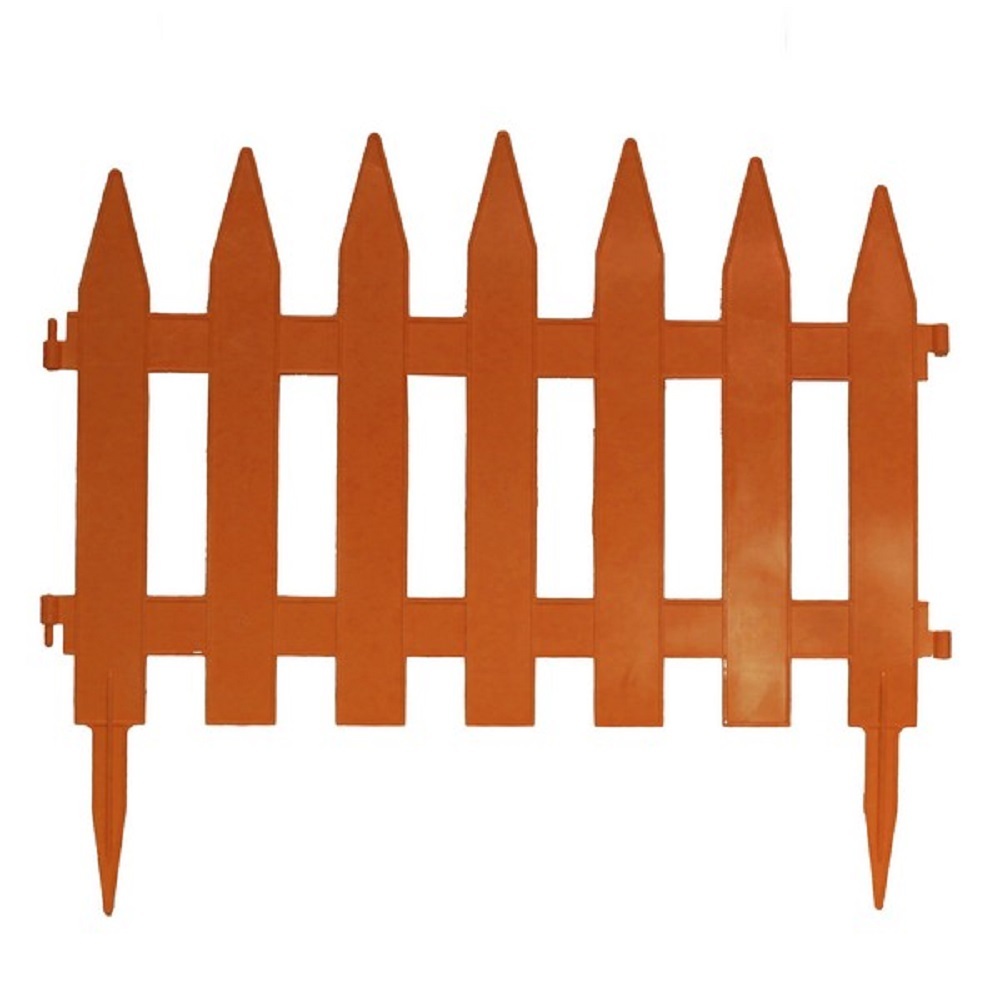 Забор "Садовый" 3 м ОРАНЖЕВЫЙ