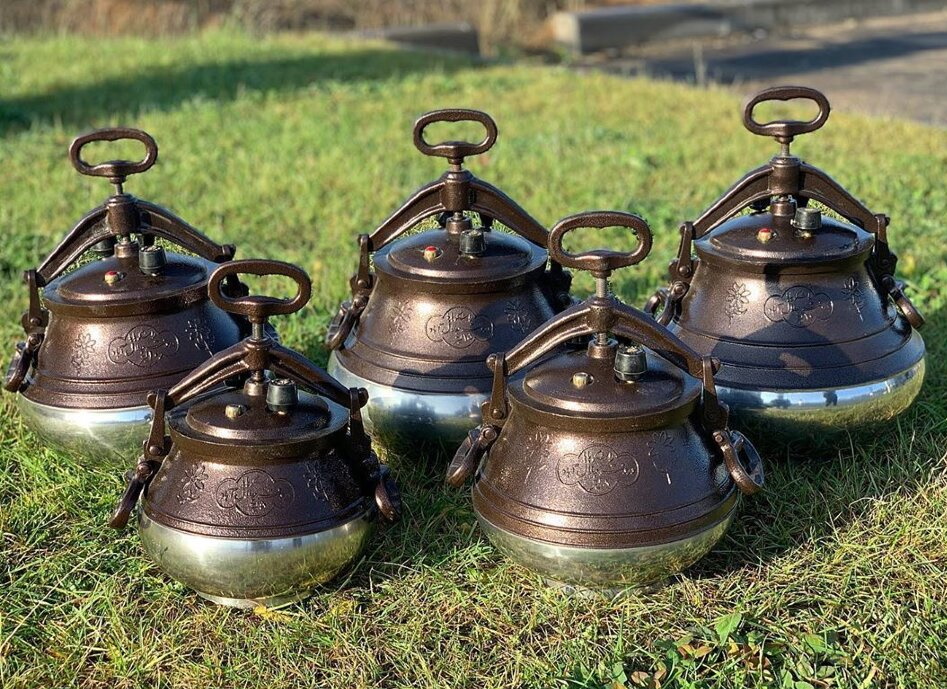 Казан алюминиевый Rashko Baba Афганский Messi, двухцветный, 20 л