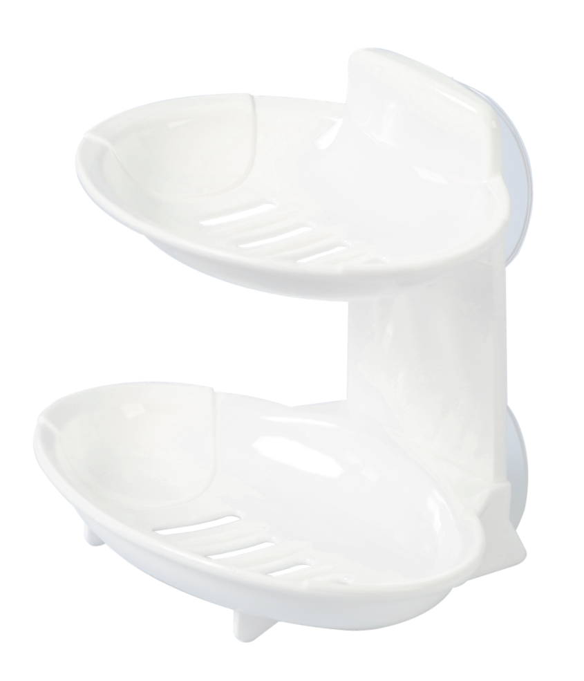 Мыльница "Чистота" (двойная).11007