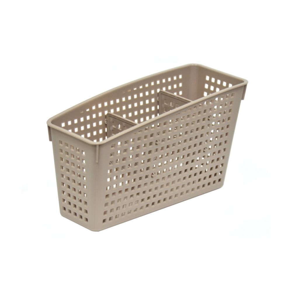 Органайзер «Лофт» с перегородками 245х95х140 мм, цвет мокка