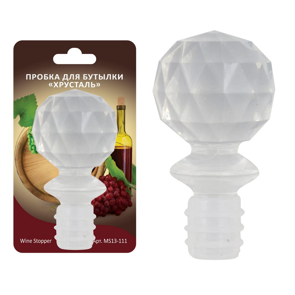 Пробка для бутылки "Хрусталь" MS13-111