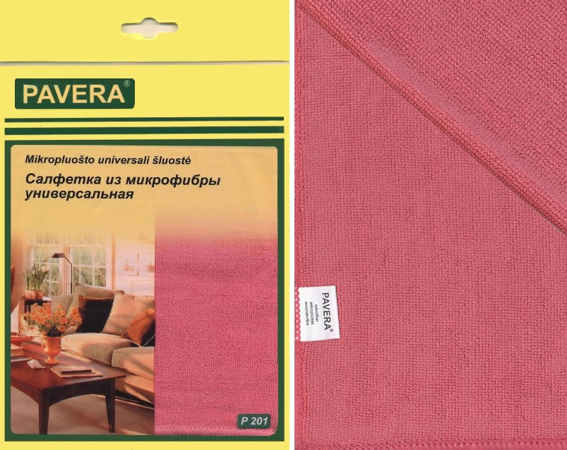 Салфетка из микрофибры универсальная арт.P201