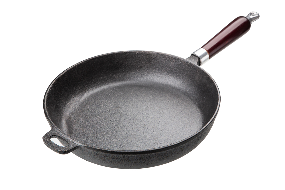 Сковорода чугун глуб 28см TM MYRON COOK