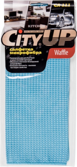 Салфетка микрофибра Waffle СА-111 (35-40см)