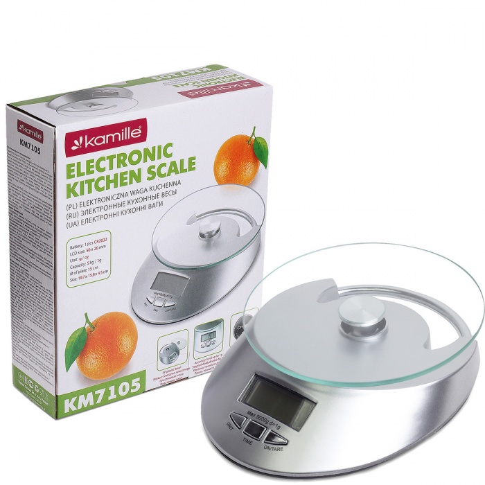 Весы электронные кухонные Kamille KM 7105