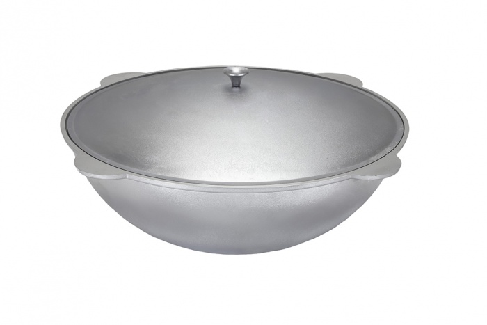 Казан алюм литой  22л д/плова алюм/кр ТМ KUKMARA.к221