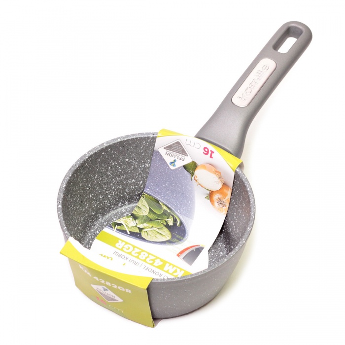 Ковш Ø16 см. с гранитным покрытием из алюминия Kamille КМ-4282GR