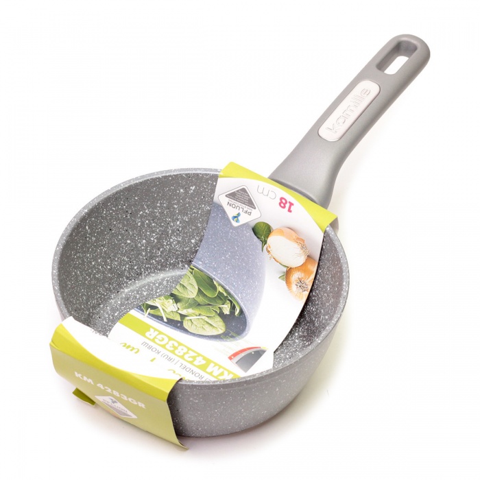 Ковш Ø18 см. с гранитным покрытием из алюминия Kamille KM-4283GR 18 см