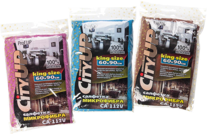 Салфетка  микрофибра Nice Floor (300гр) CA-112V (размер: 60х90 см)