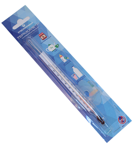 Термометр водный СТЕКЛОПРИБОР ТБ-З-М1 исп 1 в защитном корпусе