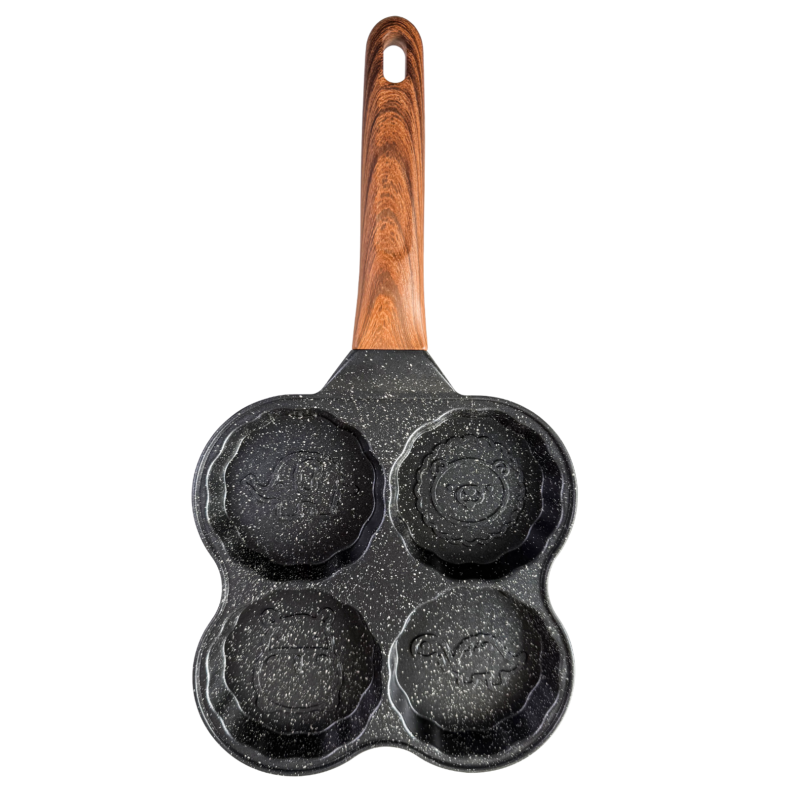 Сковорода а/пр 19см для оладий Zoo Nordic Stone 5 ТМ Appetite