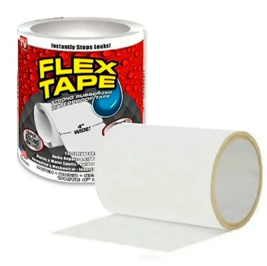 Сверхсильная клейкая лента Flex Tape (4х5). Маленький