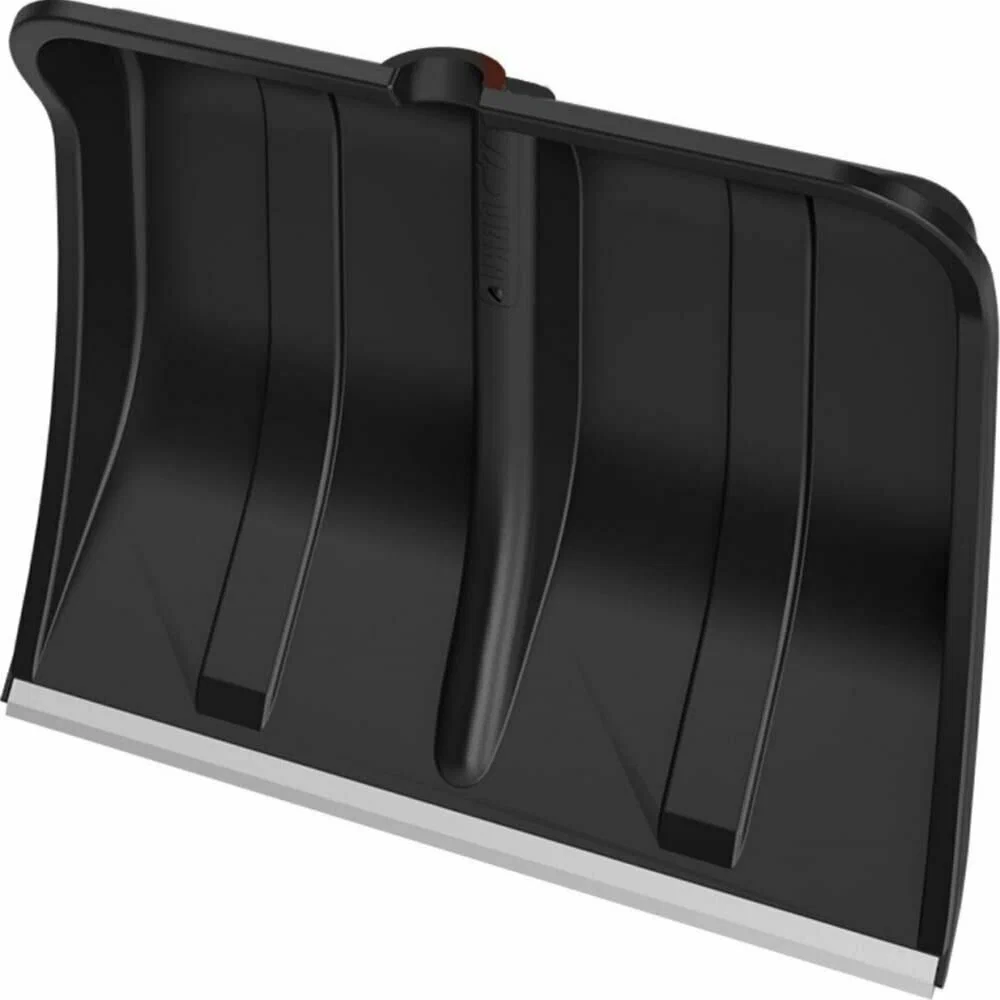 Лопата снеговая пласт. 470*345мм с оцинкованной планкой, без черенка, полипропиленовая