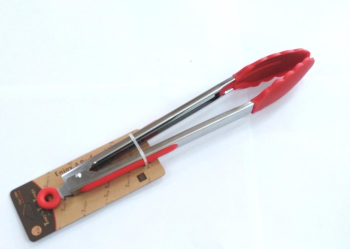 Щипцы силиконовые, овальный ковш, большой 35см Kitchen Ware