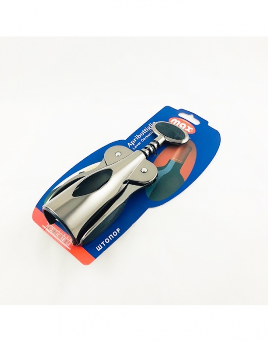 Штопор МАХ-ЛЮКС черный