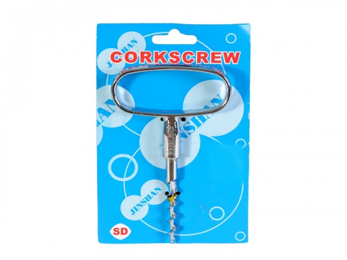 Штопор металлический ENGLAND на блистер