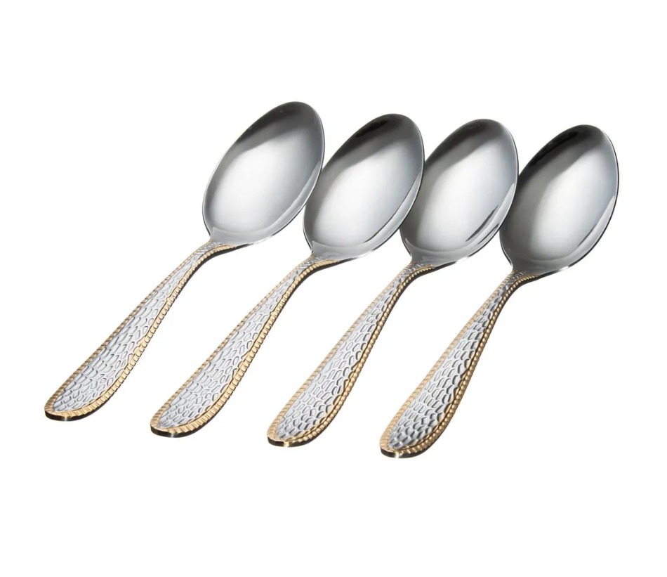 Ложка чайная "Кобра толстая" 6шт