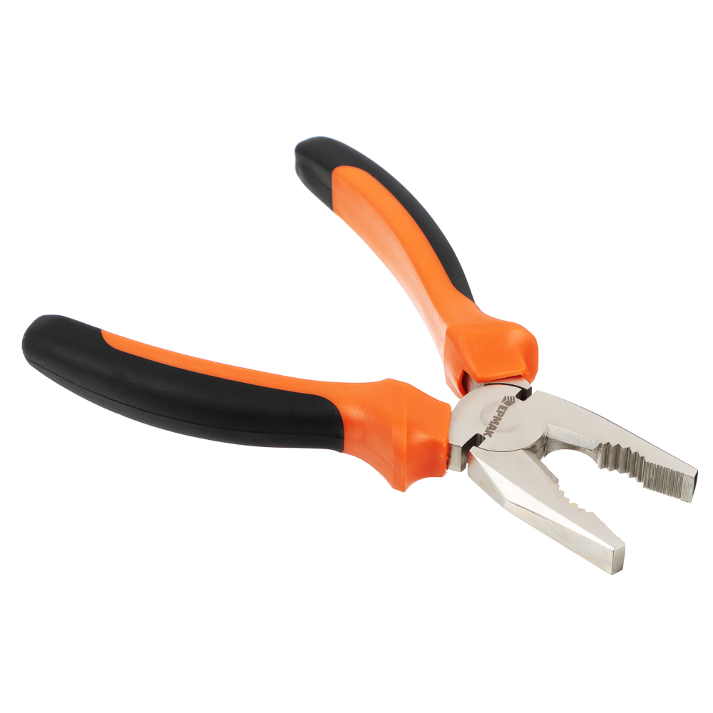 Пассатижи комбинированные с двухцветной ручкой 200мм "HOOPV TOOLS".