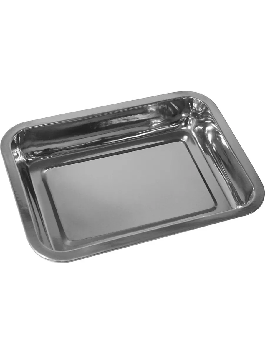 Лоток, нержавеющая сталь, глуб 36х27x4,8см "HIGH QUALITY".