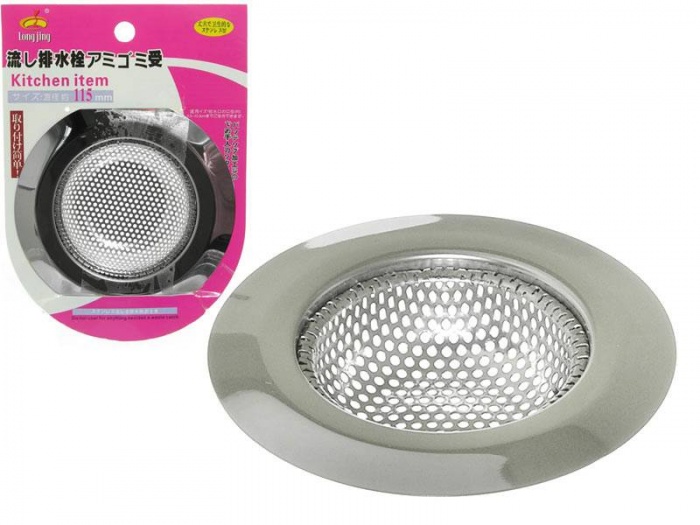 Ситечко в раковину нерж. ЕВРО 115мм. Long jing