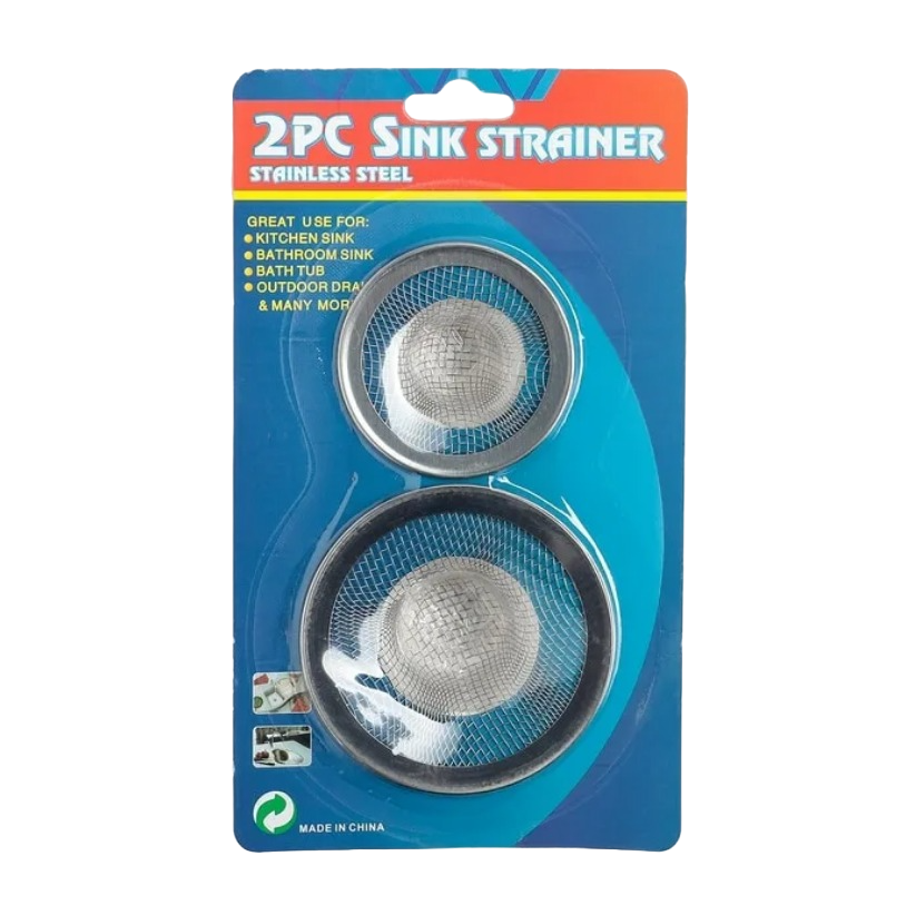 Ситечко для раковины из нержавейки 2шт "Sink strainer"