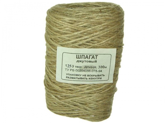 Шпагат джутовый 500м 1250 текс