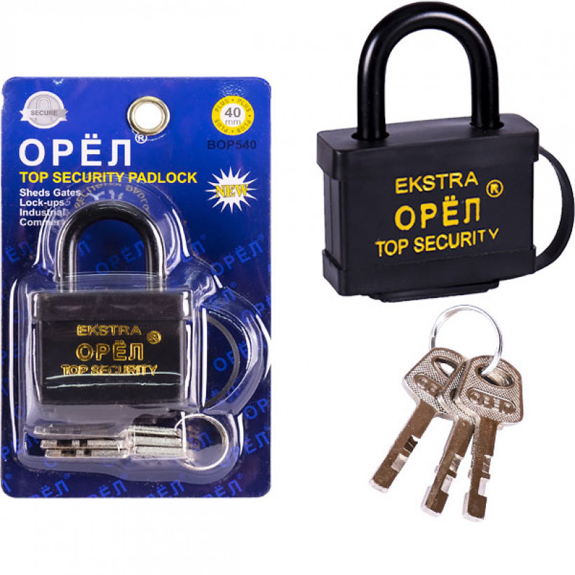Замок навесной "Орёл" 40мм