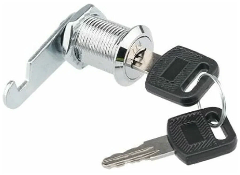 Замок для почтового ящика, ключ пластик