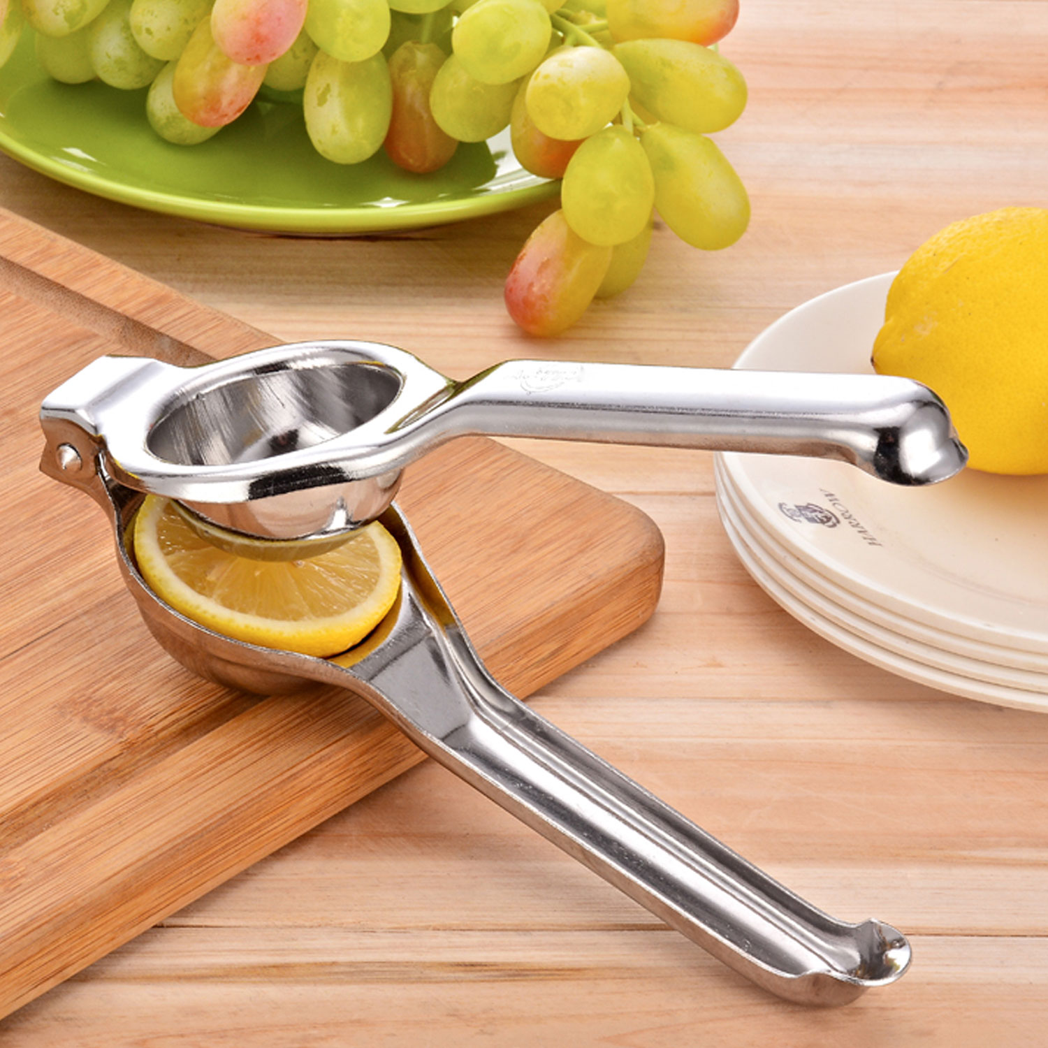 Соковыжималка для лимона ручной из нерж JIANHAO