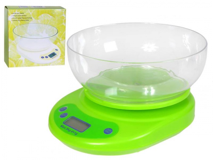 Весы кухонные электронные с чашей 5кг