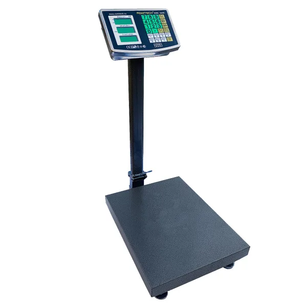 Весы торговые складные 200кг 30x40см.