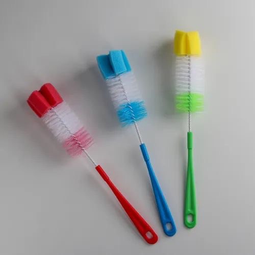 Ершик для бутылочек 42см с  губка (пластиковой ручка)