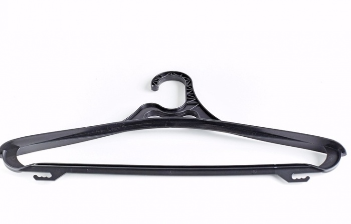 Вешалка-плечики пластик (толстий)