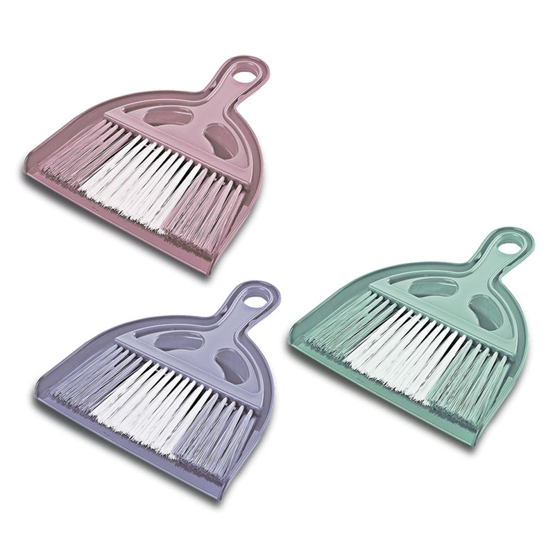 Совок и щетка для уборки «Чистота», 2пр:, цвет МИКС