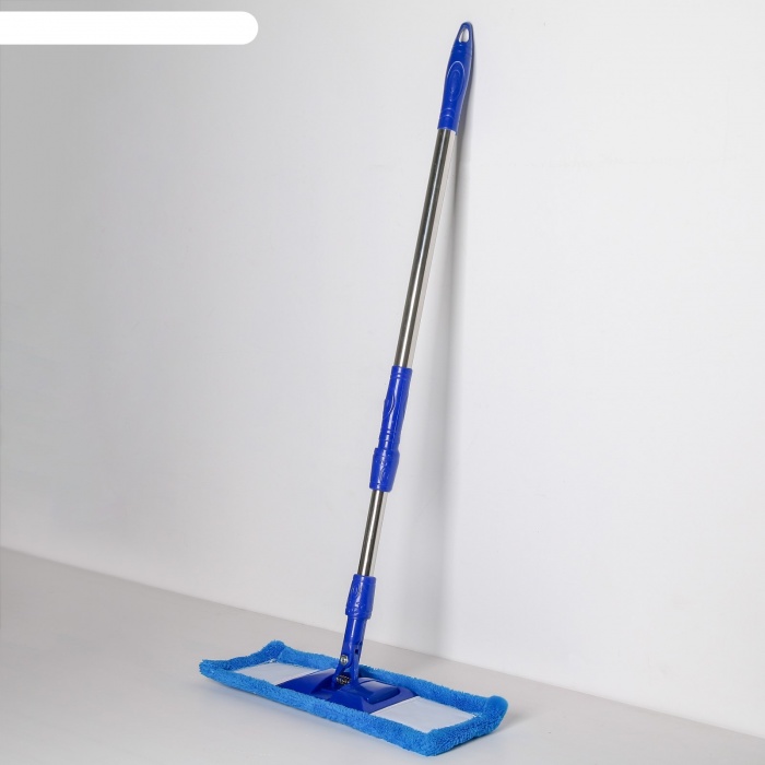 Швабра плоская «ocean», телескопическая ручка 77-117 см, насадка микрофибра